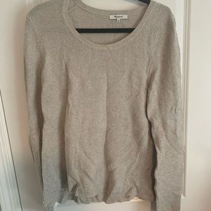Madewell neutral sweater - Size L